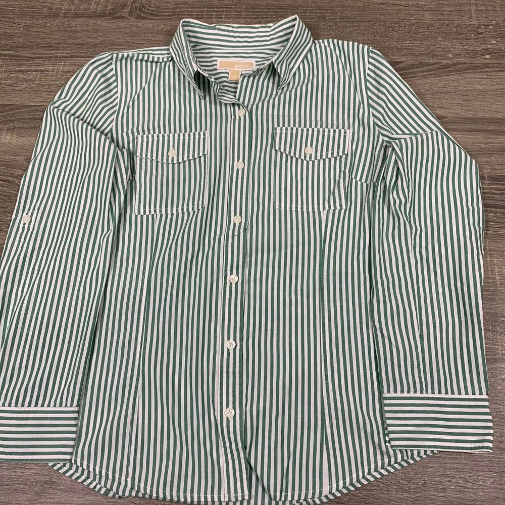 Michael Kors Women's Long Sleeve Dress Shirt